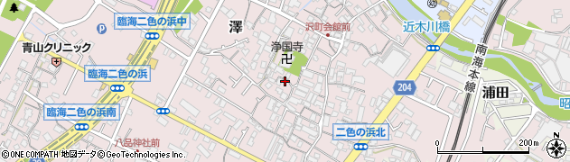 大阪府貝塚市澤1135周辺の地図