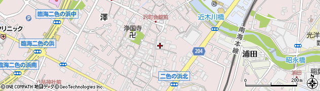 大阪府貝塚市澤1266周辺の地図