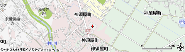 熊野小型引越センター周辺の地図