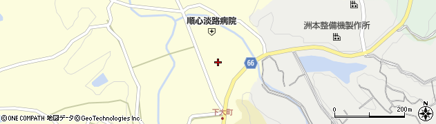 広玉堂株式会社　大町工場周辺の地図