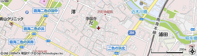 大阪府貝塚市澤1131周辺の地図