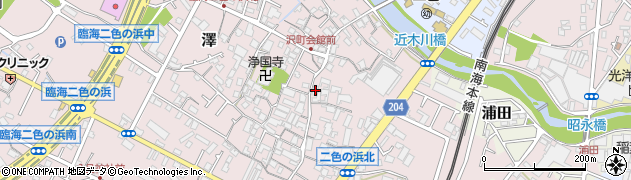 大阪府貝塚市澤1264周辺の地図