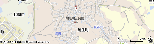 大阪府岸和田市尾生町2298周辺の地図