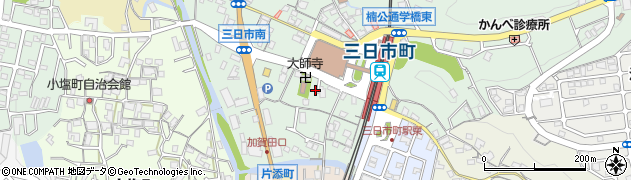 大阪府河内長野市三日市町182周辺の地図