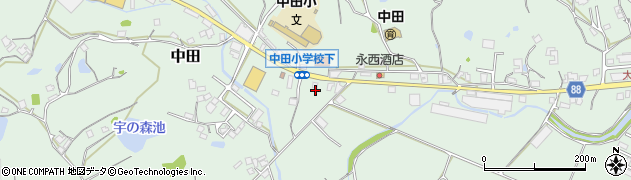 兵庫県淡路市中田559周辺の地図