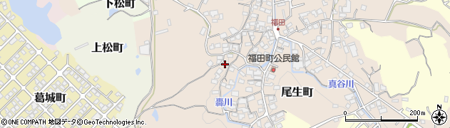 大阪府岸和田市尾生町1427周辺の地図
