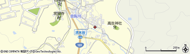 奈良県高市郡高取町清水谷1102周辺の地図