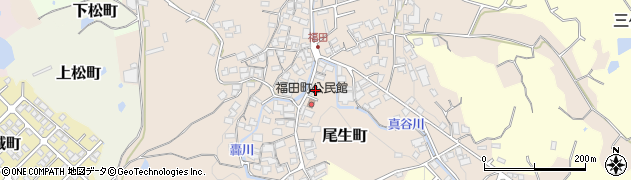 大阪府岸和田市尾生町2301周辺の地図