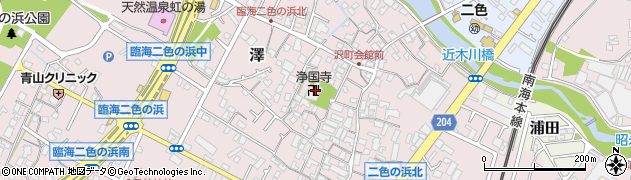 大阪府貝塚市澤1154周辺の地図