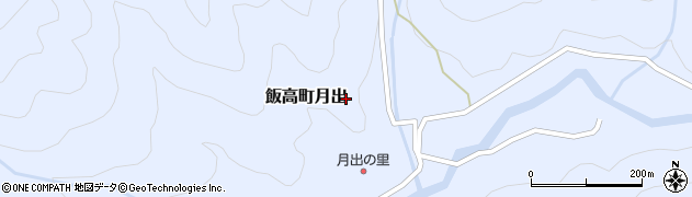 三重県松阪市飯高町月出周辺の地図
