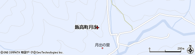 三重県松阪市飯高町月出周辺の地図