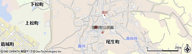 大阪府岸和田市尾生町1405周辺の地図