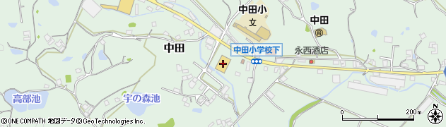 セブンイレブン淡路中田店周辺の地図