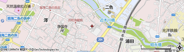 大阪府貝塚市澤1214周辺の地図