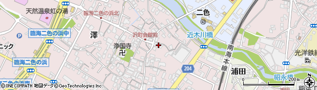 大阪府貝塚市澤1253周辺の地図