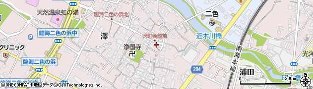 大阪府貝塚市澤1165周辺の地図