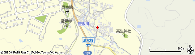 奈良県高市郡高取町清水谷1019周辺の地図