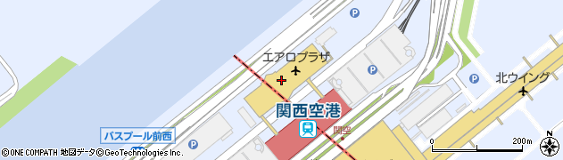 日産レンタカー関西空港店周辺の地図