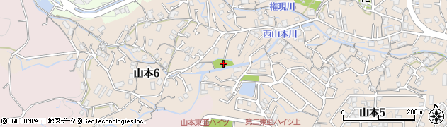正田公園周辺の地図