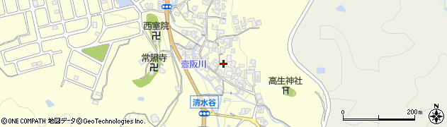 奈良県高市郡高取町清水谷716周辺の地図