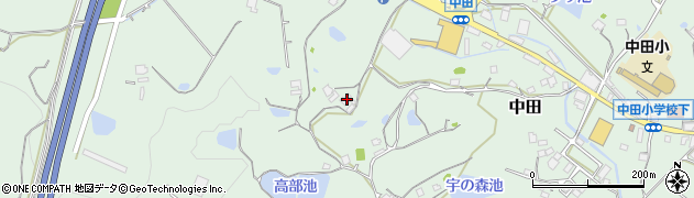 兵庫県淡路市中田2639周辺の地図