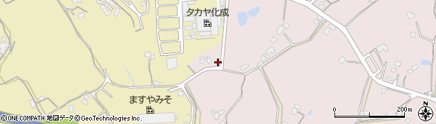 広島県東広島市高屋町郷242周辺の地図