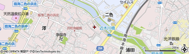 大阪府貝塚市澤1201周辺の地図