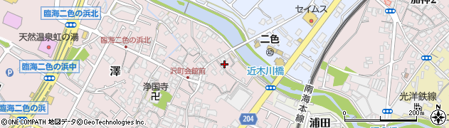 大阪府貝塚市澤1199周辺の地図