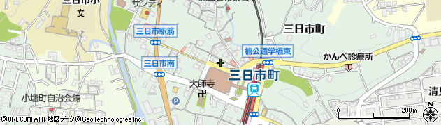 大阪府河内長野市三日市町229周辺の地図