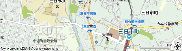 大阪府河内長野市三日市町216周辺の地図