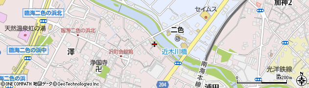 大阪府貝塚市澤1203周辺の地図