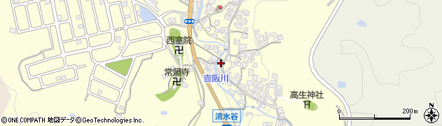 奈良県高市郡高取町清水谷1092周辺の地図