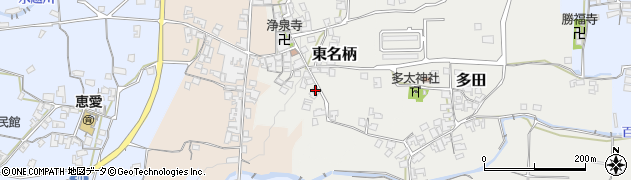 奈良県御所市東名柄134周辺の地図
