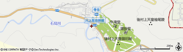 大阪府河内長野市寺元周辺の地図