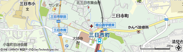 大阪府河内長野市三日市町1116周辺の地図
