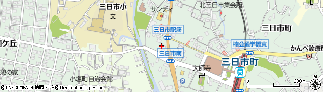大阪府河内長野市三日市町214周辺の地図