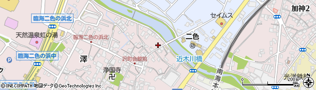 大阪府貝塚市澤1189周辺の地図