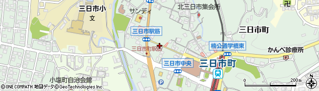 大阪府河内長野市三日市町238-4周辺の地図