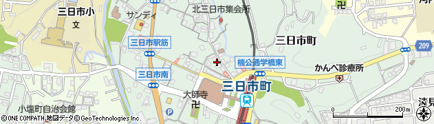 大阪府河内長野市三日市町1112周辺の地図