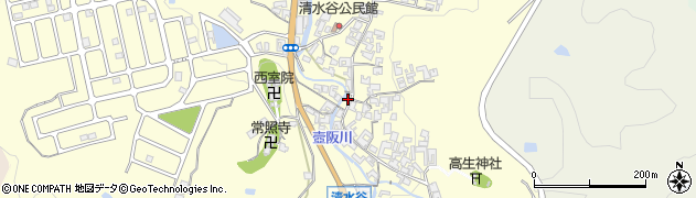 奈良県高市郡高取町清水谷1088周辺の地図