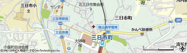 大阪府河内長野市三日市町1114周辺の地図