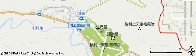 霊宝館周辺の地図