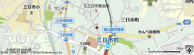 大阪府河内長野市三日市町1113周辺の地図