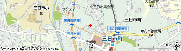 大阪府河内長野市三日市町262周辺の地図