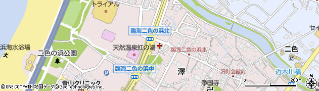 ファミリーマート貝塚澤店周辺の地図
