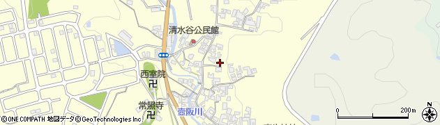 奈良県高市郡高取町清水谷602周辺の地図