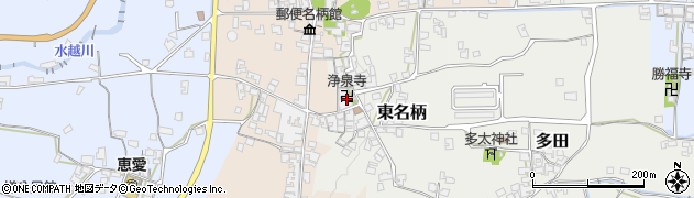 奈良県御所市東名柄123周辺の地図