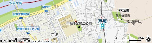 広島県立視覚障害者情報センター周辺の地図