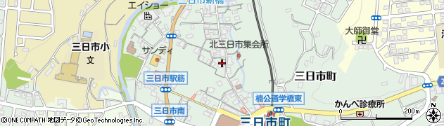 大阪府河内長野市三日市町1104周辺の地図