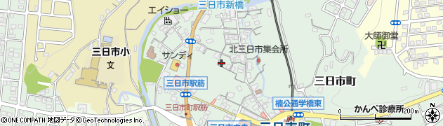 大阪府河内長野市三日市町269周辺の地図